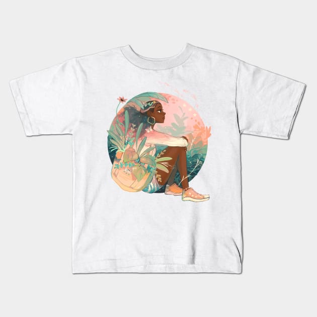 Safari Kids T-Shirt by GDBee